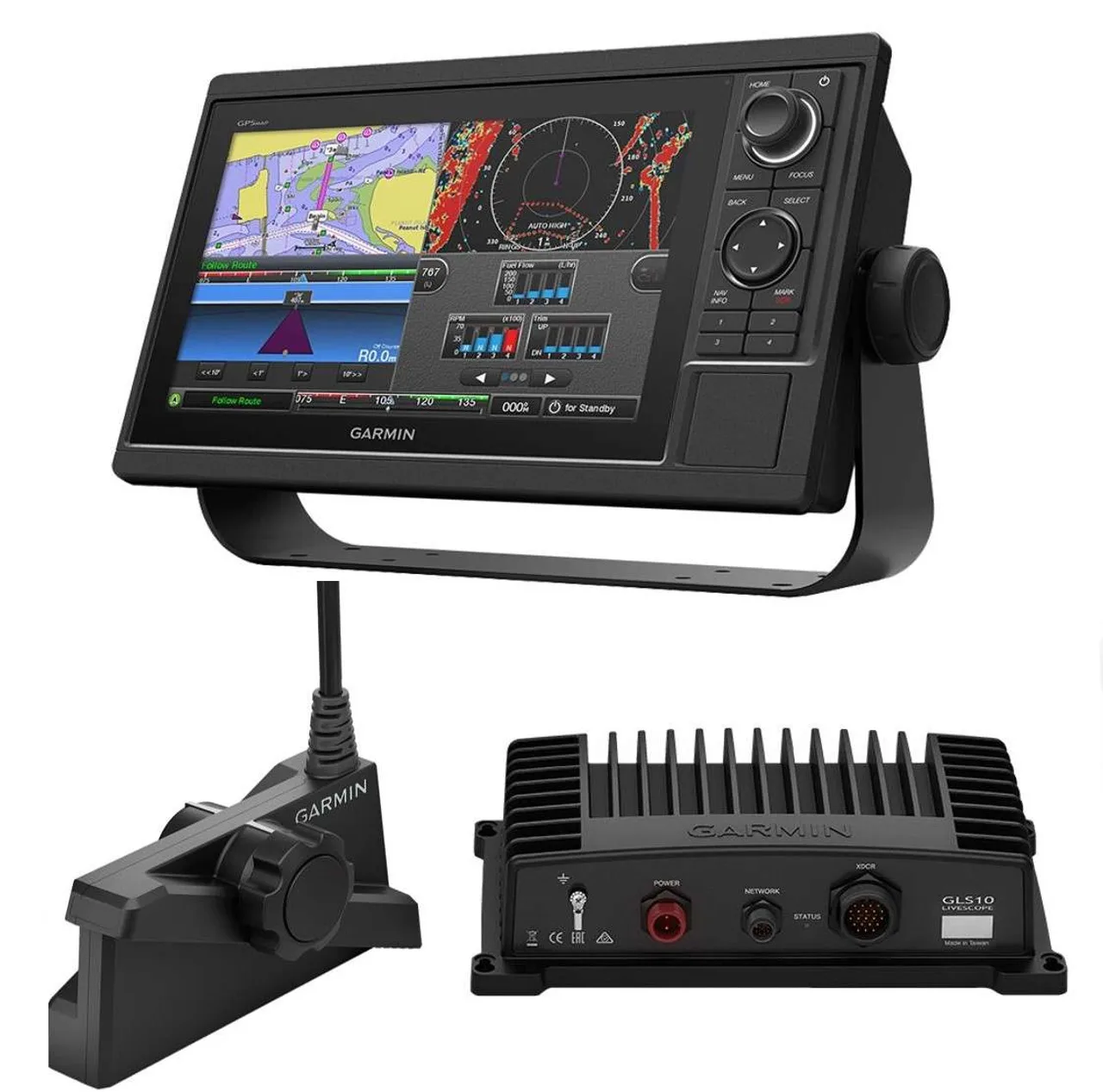 Discount Offer Garmin Livescope Plus LVS34 System with GPSMAP 1022 Bundle Fish finder