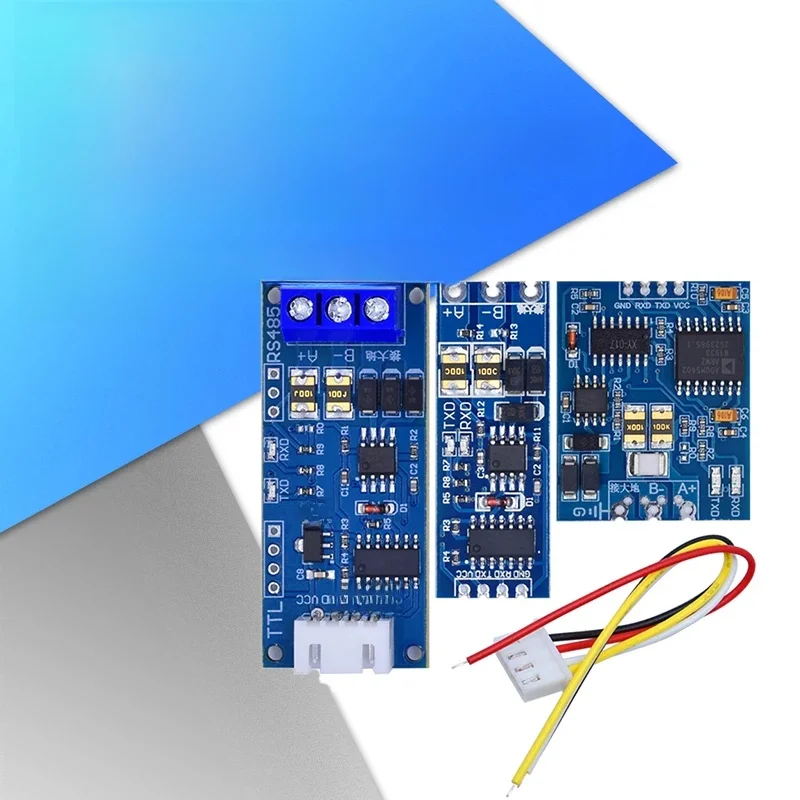 TTL przejdź do modułu RS485 sprzętowa automatyczna kontrola przepływu moduł szeregowy UART poziom wzajemnej konwersji moduł zasilania 3.3V 5V — zdjęcie 2