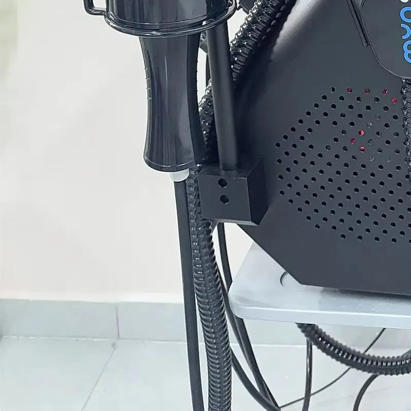 

Аппарат MYOSLIM 6500W 15T RF с магнитной стимуляцией HIEMT 15 Тесла для коррекции фигуры, стимуляции мышц и сжигания жира для похудения, с алмазным роликом
