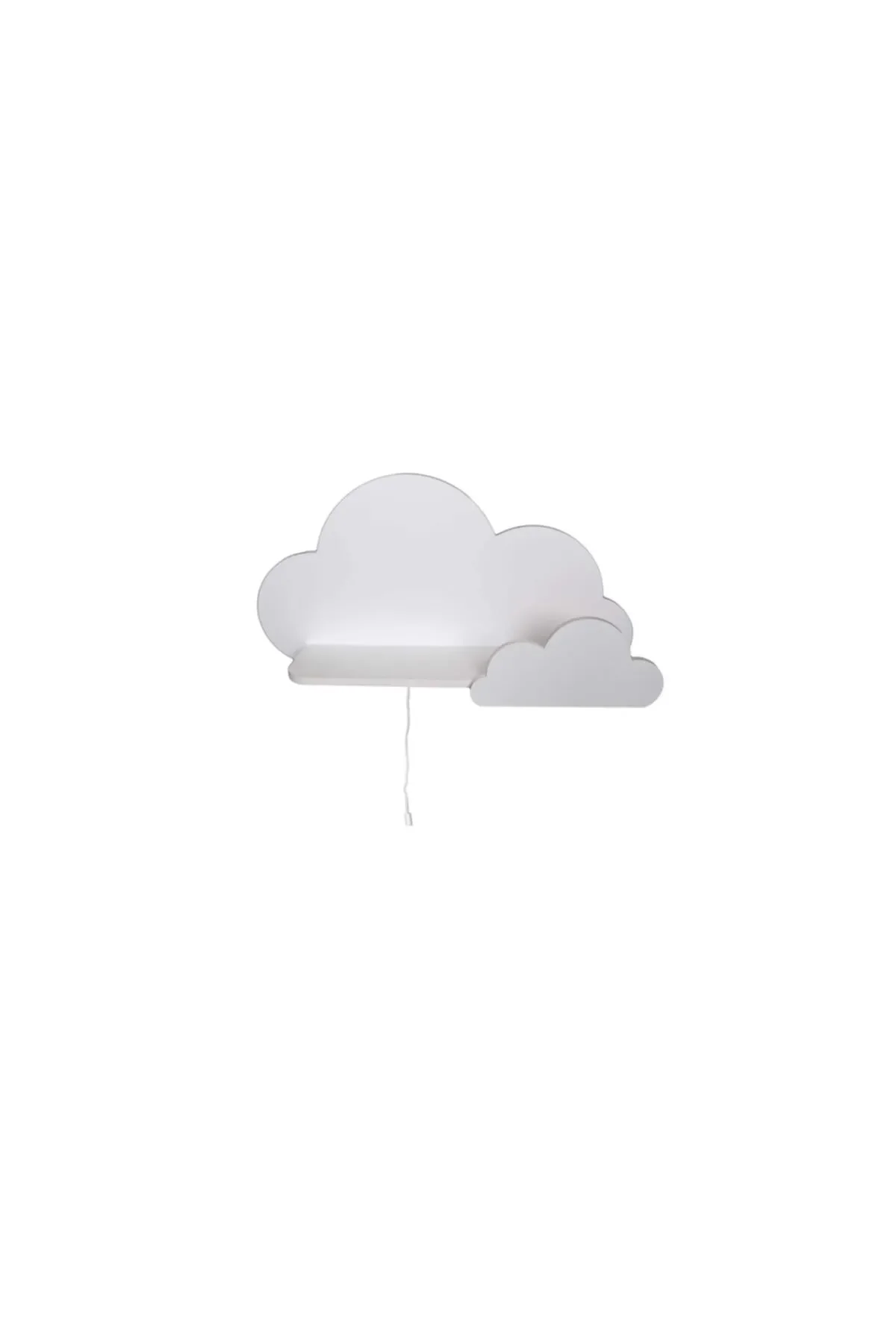 Luminous Shelf Decorative White Cloud Children's Room Shelf And Lighting Decor Night Light Wall Decoration