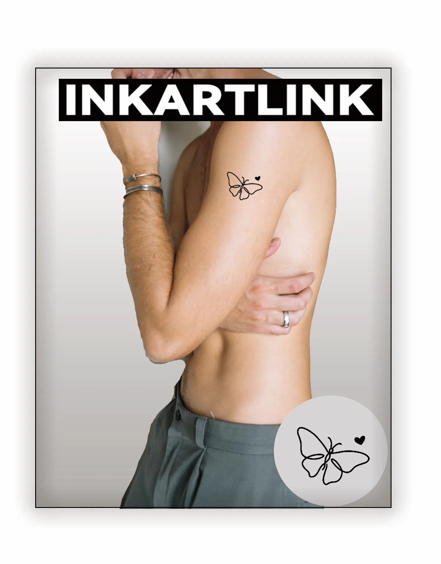 وشم فراشة مؤقت ، ملصق سحري بسيط ، مقاوم للماء ، شبه دائم ، تقنية جديدة ، تدوم حتى 15 يومًا #2