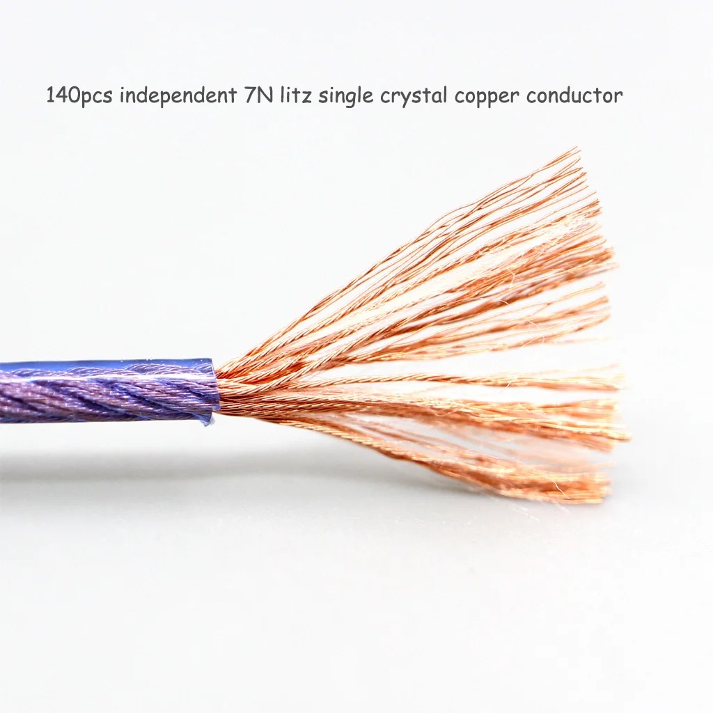 Typ2 1,8mm 140-adriges Litz 7N OCC Kopfhörerkabel für Sony MDR-M1 MDR-MV1 MDR-M1ST Kopfhörer LN009064 – Detail 11