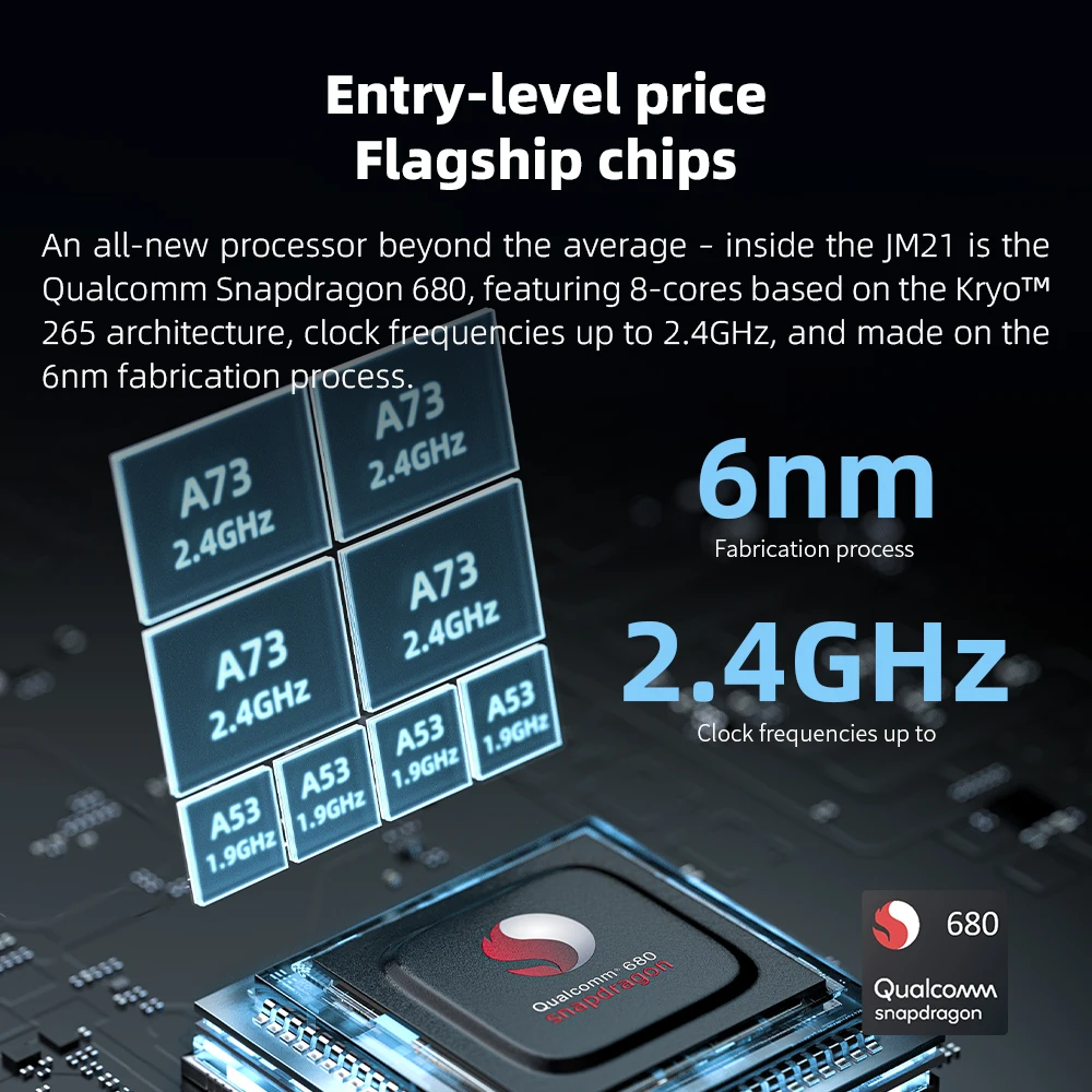 FiiO JM21 안드로이드 13 고해상도 음악 플레이어, MP3, 스냅드래곤 680, 블루투스, 와이파이, USB DAC, 12.5 시간 재생