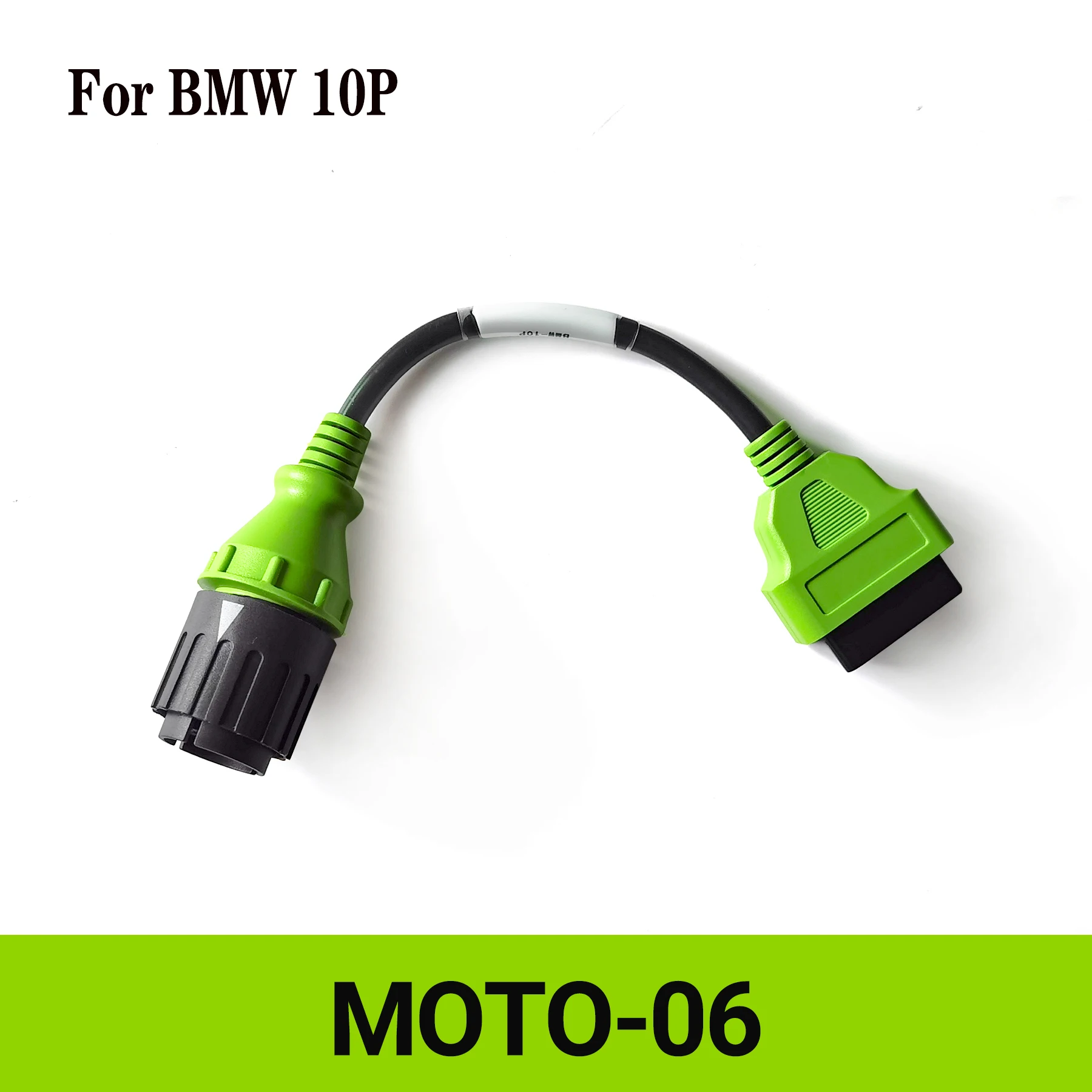 Motorcycle Diagnostic Connector For BMW 10 Pin Cable Connector