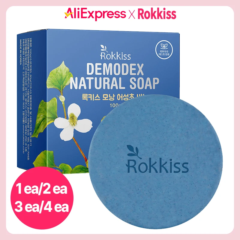 Rokkiss Demodex Natural Soap, 100g