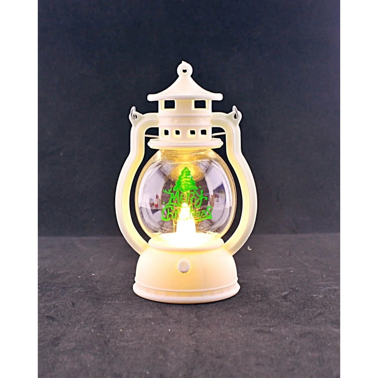 Decorative New Year Gift 2 Pieces Christmas Themed LED Candle Battery Operated New Year\'s Lamp