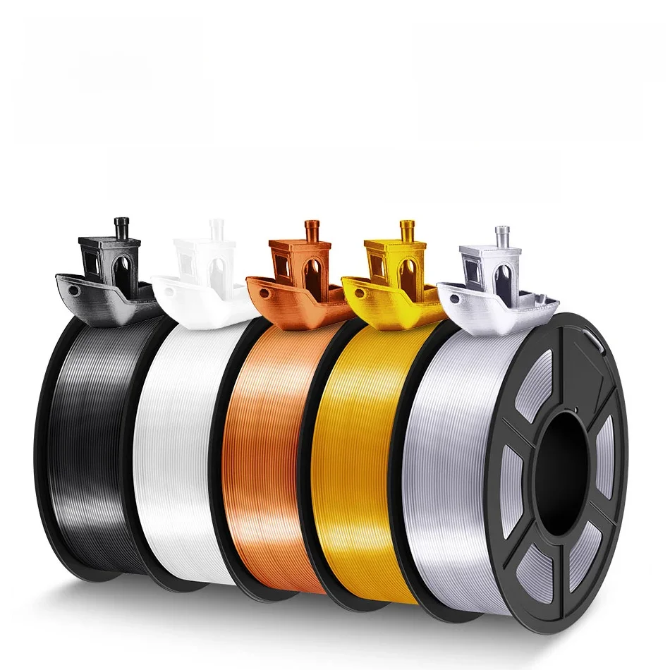 JAYO SEIDE PLA + Filament 1,75 mm SEIDE PLA Plus Filament 1,1 kg glatte, seidige, glänzende