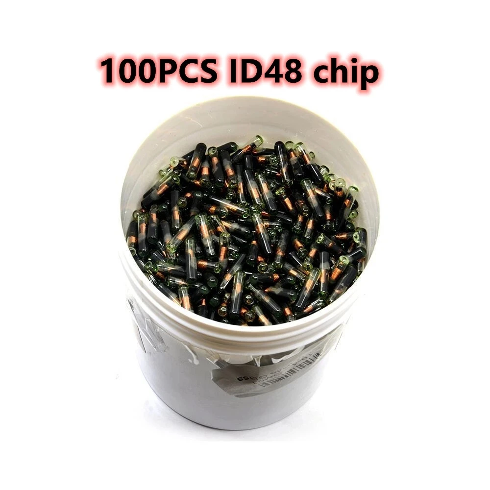 

20pcs 50pcs 100pcs ID48 CHIP id 48 blank aftermaket transponder chips ID48 super glass chip for VW AUDI FIAT KEY