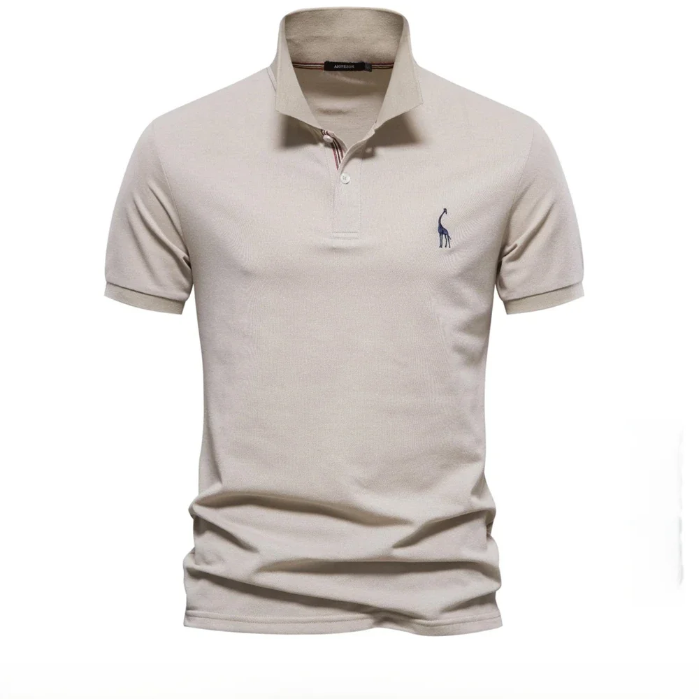 AIOPESON Marke männer Polo Shirts Baumwolle Polo Shirts für Männer Kurzarm Hohe Menge Solide Polo Männer Neue Sommer Kleidung