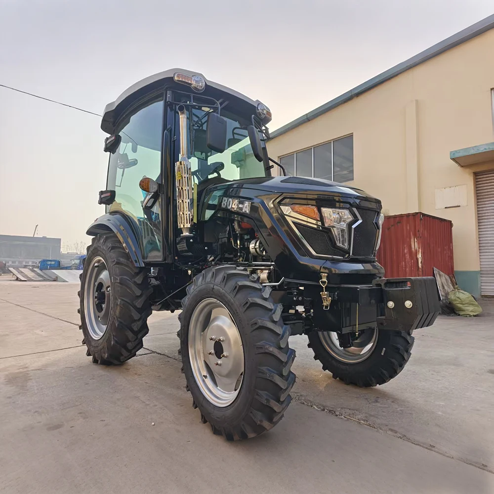 

Трактор повышенной мощности 80 л.с., с индивидуальными опциями, сертификат CE, прямые поставки с завода, надежный