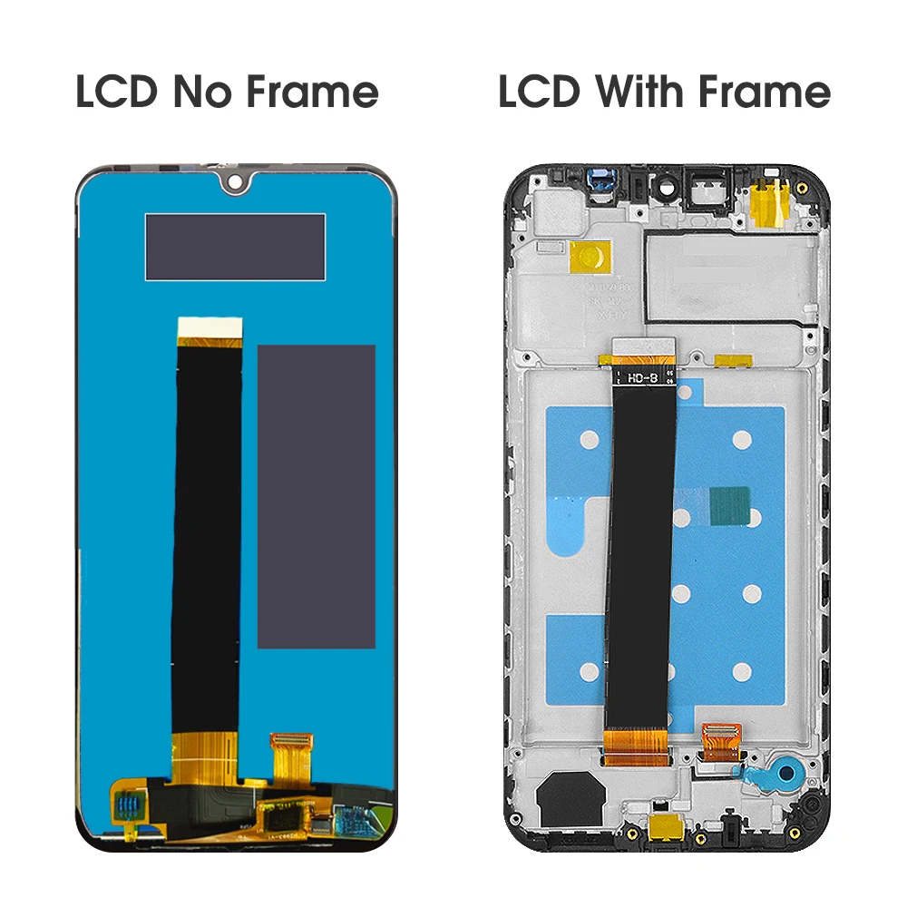 For Huawei Y5 2019 LCD Display Touch Screen AMN-LX9 LX1 LX2 LX3 Digitizer Replacement Parts For Honor 8s lcd With Frame