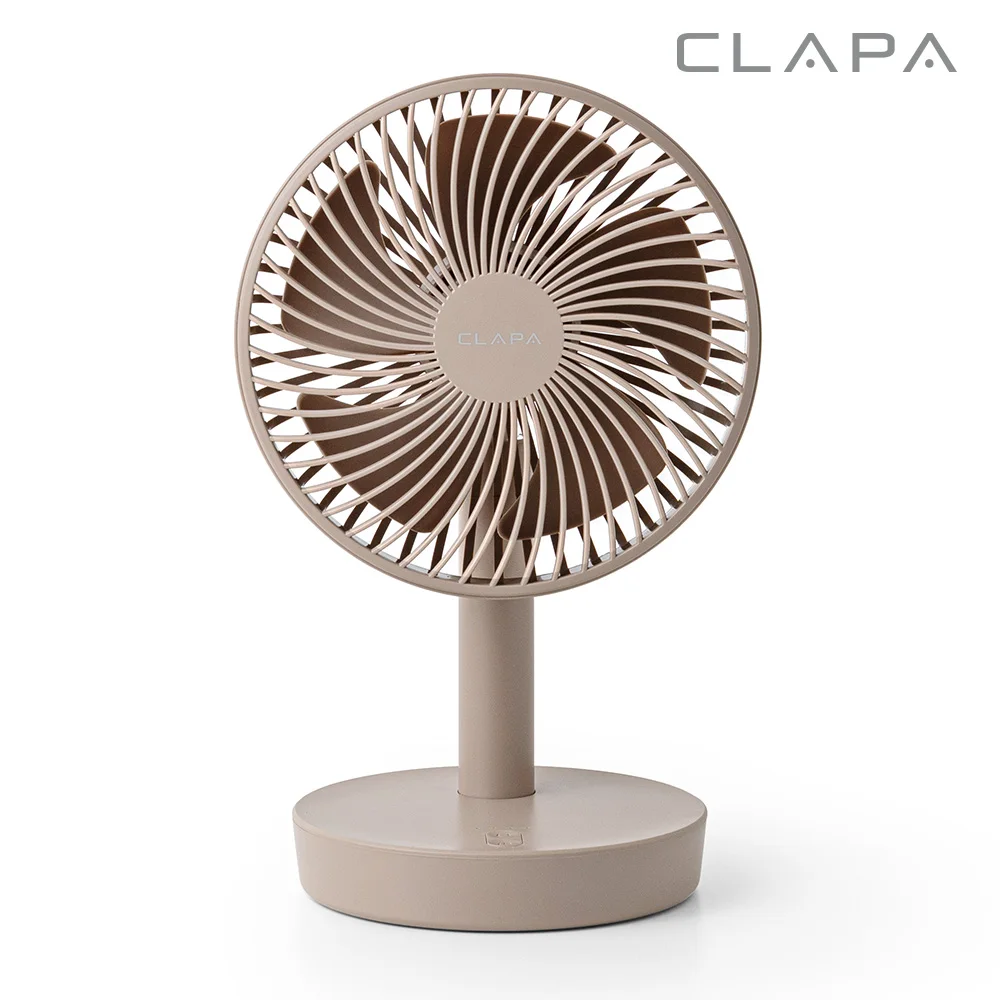 클래파 탁상용 선풍기 BLDC 자동회전 무선 캠핑 사무실 미니 소형선풍기 AOF-400D - 5