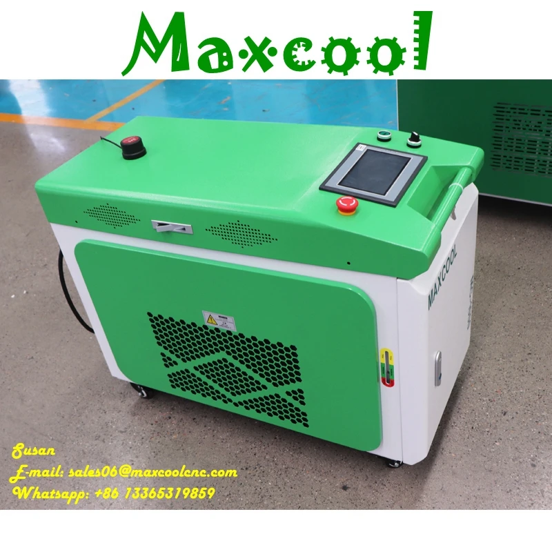 

High Power 3000 Watts Laser Cleaning Machine For Metal Oil Paint Rust Removal Laser Cleaner