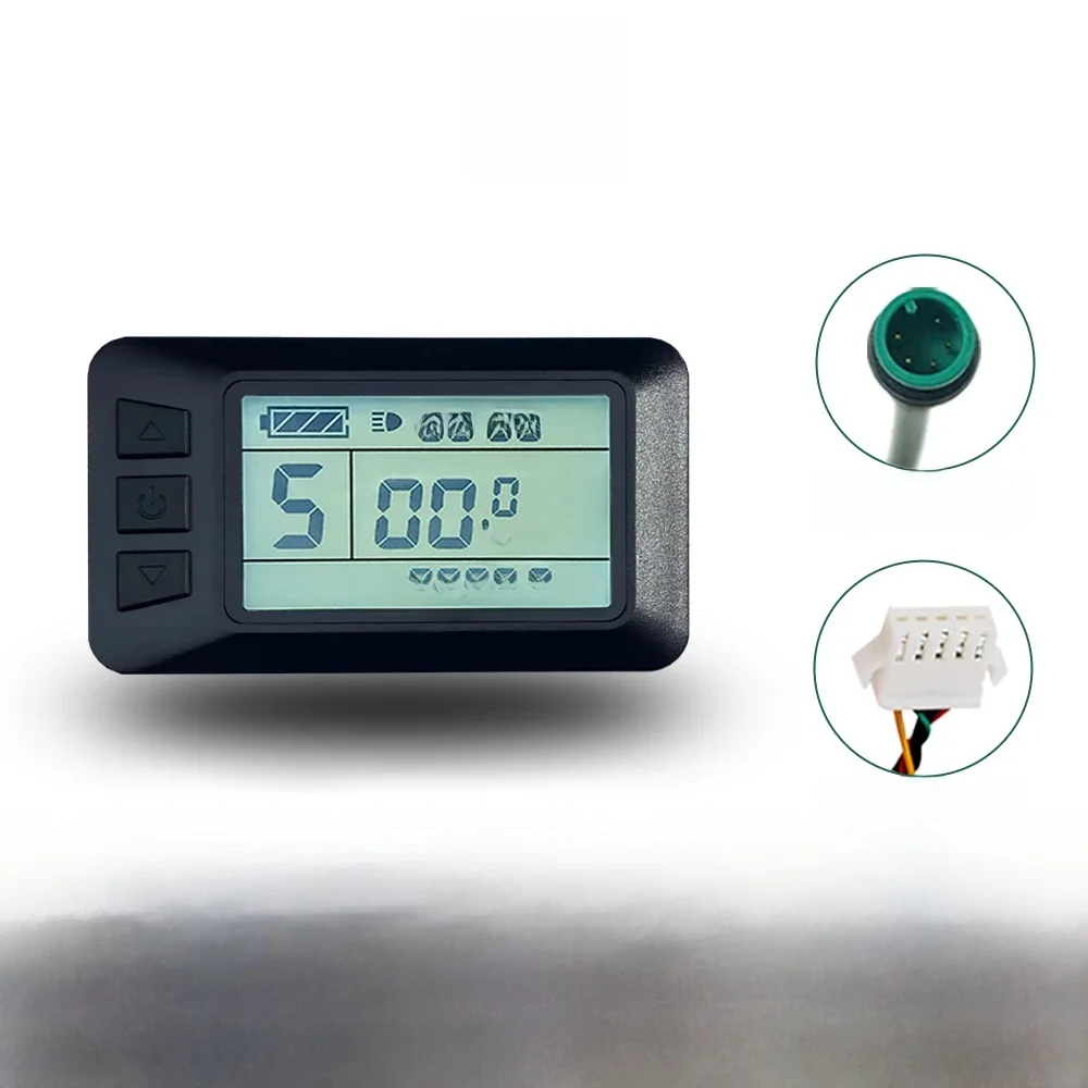 AliExpress RICETOO KT-LCD7U Display with USB Display, SM/Waterproof Plug, 24V, 36V, 48V,for Electric Bike Conversion Kit