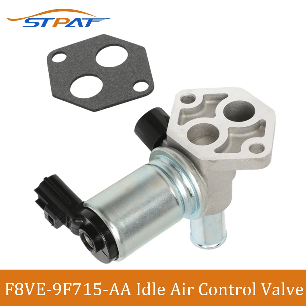 

STPAT F8VE-9F715-AA Fuel Injection Idle Air Control Valve For Ford Lincoln 4.6L V8 SOHC F8VZ-9F715-AB 2152034 AC170