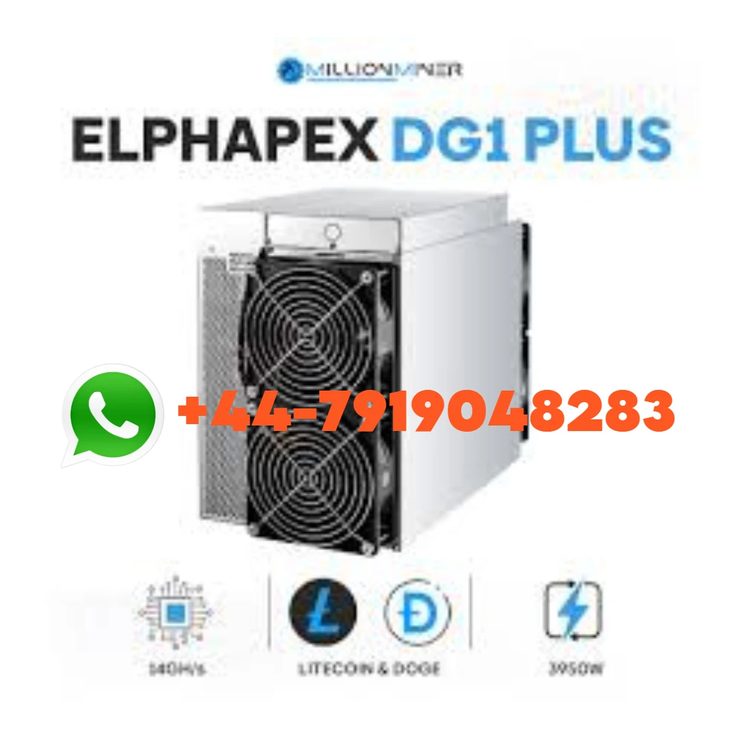 OI Elphapex DG1 PLUS 14G (14000 MH/s) 3950W ASIC Scrypt Miner