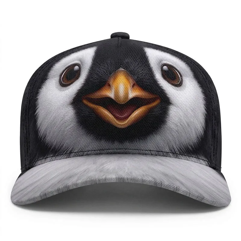 Gorras de Béisbol Personalizadas Penguin Pengy Waddles, Gorra de Hip Hop, Estilo Trucker, para Conductor, con Visera, para Invierno, Ropa Urbana, Ajustable, Regalo, Aspecto Cálido