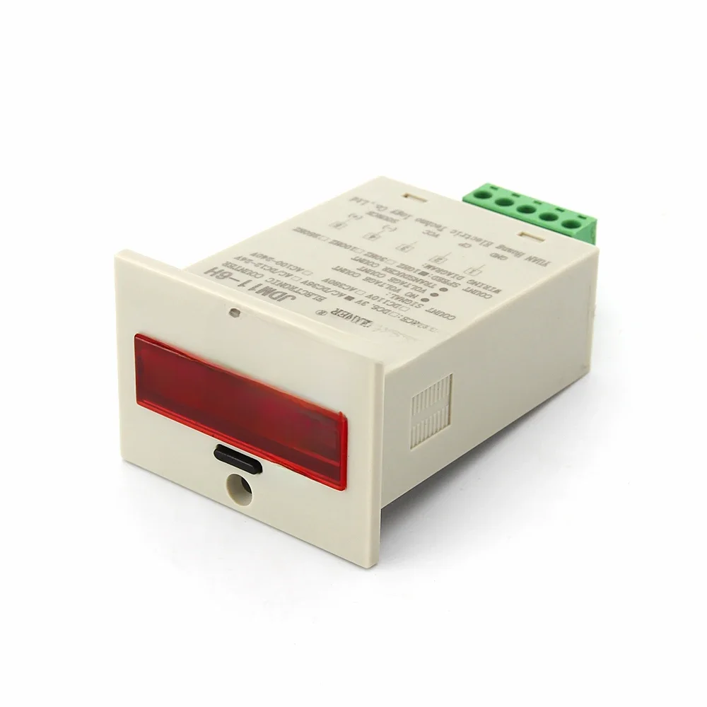 Compteur numérique électronique à 6 chiffres, affichage AC100-240V DC 12-24V 36V, compte de poinçon industriel, JDM11-6H