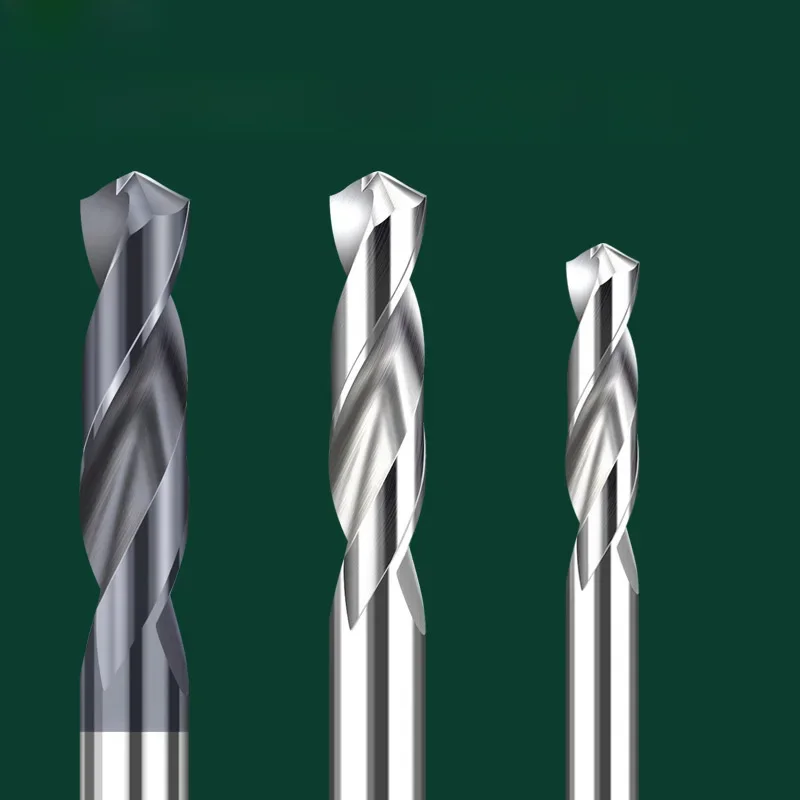 Foret hélicoïdal revêtu de Cobalt en carbure de 1 à 16mm, coupe-trou pour le travail des métaux, acier au tungstène, foret à métal CNC, outils