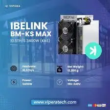 

1s купите 3 получите 2 бесплатно iBeLink BM-KS Max KAS Miner-будущее крипто-майнинга!