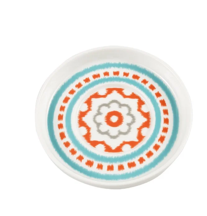 

Tea Plate Modern Design Porcelain Tea Plate,Handmade Patterned Tea Plate,Decorative Bowl