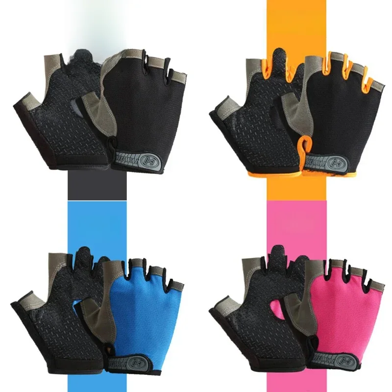 AliExpress Half-finger Cycling Gloves Breathable Non-slip Fingerless Gym Sport Bicycle Gloves Unisex Tactical Cycling Equipment