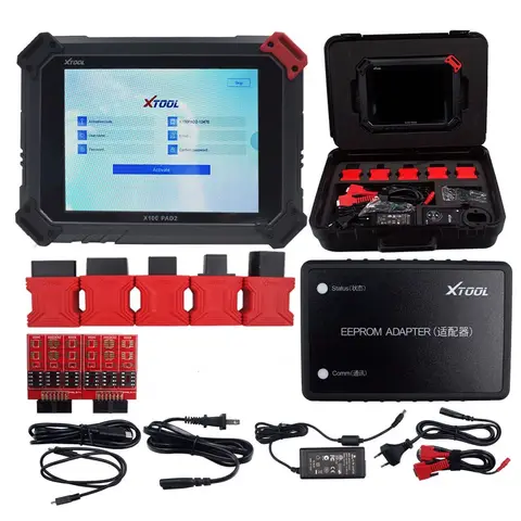 Programmatore chiave XTOOL X100 PAD2 Pro Con 4° e 5° EEPROM EPB EPS Contachilometri Olio TPMS Funzioni speciali Strumento diagnostico OBD2