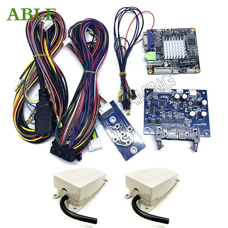 

FF91 Racing Game Console, A Children's Racing Simulator Kit, A Coin-Operated Arcade Game Suitable For Arcade Entertainment.