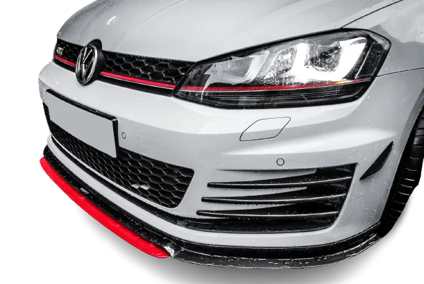 2012 - 2016 Golf 7 Gti Revosport Style Front Lip Abs Plastic for Vw Golf 7 Gti 3 and 5 Door models