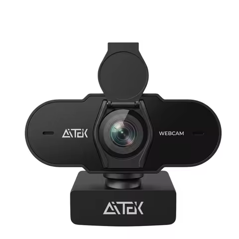 Webcam Aitek Sigma W420 Full HD 1080p USB com Microfone para PC Notebook Videochamada Streaming Conferência