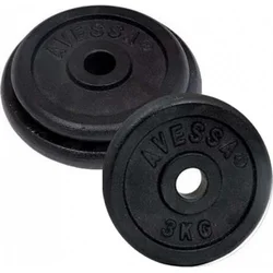 3 kg Dumbbell Disk Weights For Fitness Weight Lifting Crossfit Equipment Barbell Gym Muscle Strength Exercise Disk