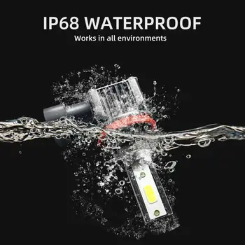 ks LED žárovky do mlhových světel H8 H11 bílé DC 12V autožárovky 15000LM pro Volkswagen VW Touareg Golf 4 5 3 GTI POLO CC Passat B5 B6 B7 10 nejlepší prodej Příslušenství pro VW Passat B5 5 - №8