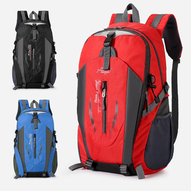 حقيبة ظهر للمشي لمسافات طويلة سعة 40 لترًا، حقيبة ظهر خفيفة الوزن للرجال والنساء، حقيبة ظهر رياضية للتخييم في الهواء الطلق، حقيبة سفر مريحة