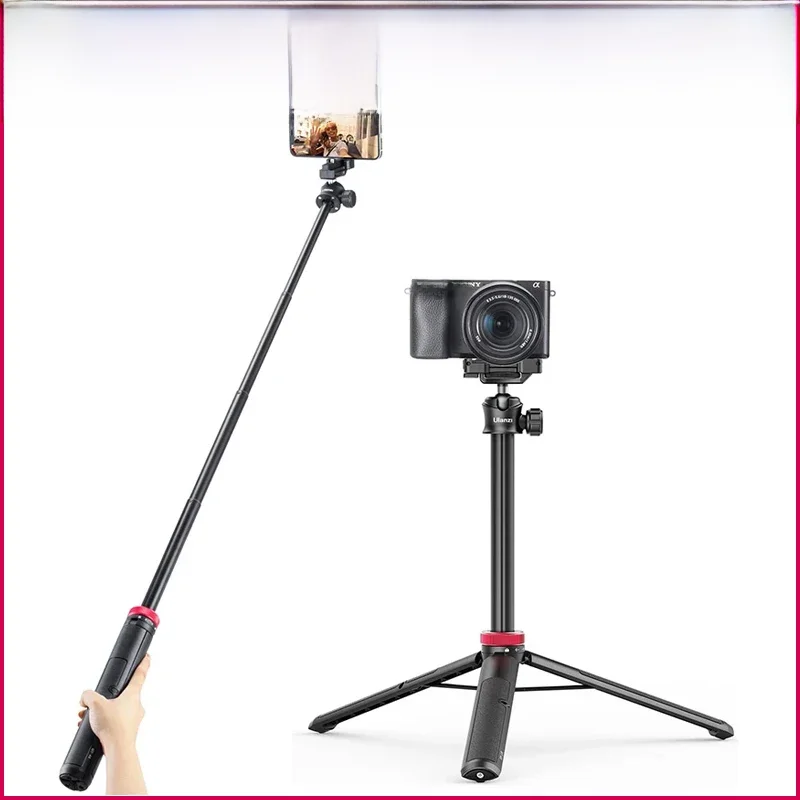 ULANZI TRIPOD MT-44 Stative Smartphone Vlog Stative Mit Kalten Schuh Telefon Halterung Für Mobile Stativ Kamera Tragbare SLR