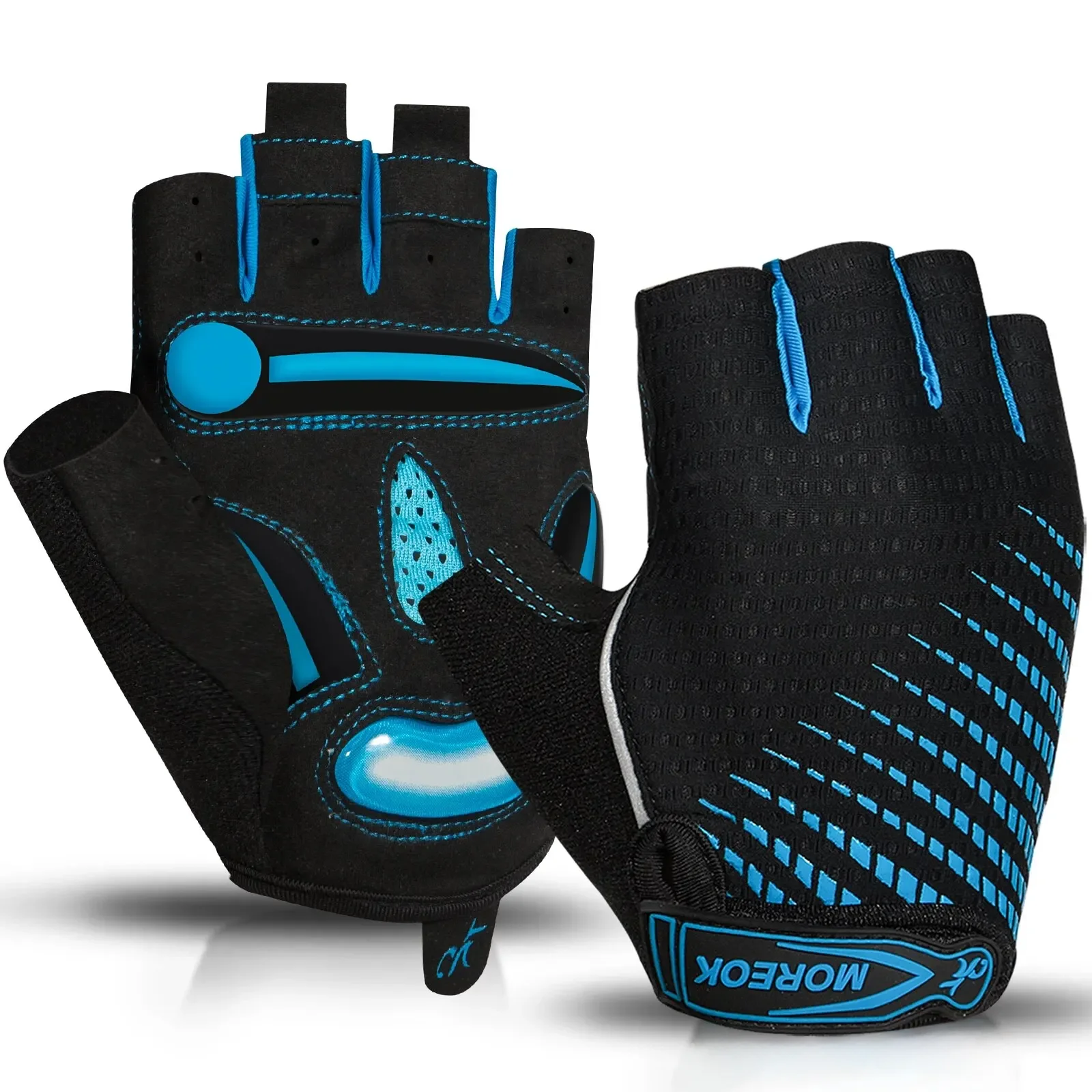 AliExpress MOREOK Cycling Gloves,Breathable Bicycle Gloves,5MM Gel Pads Non-Slip Mountain Bike Gloves MTB Road Biking Gloves for Men Women
