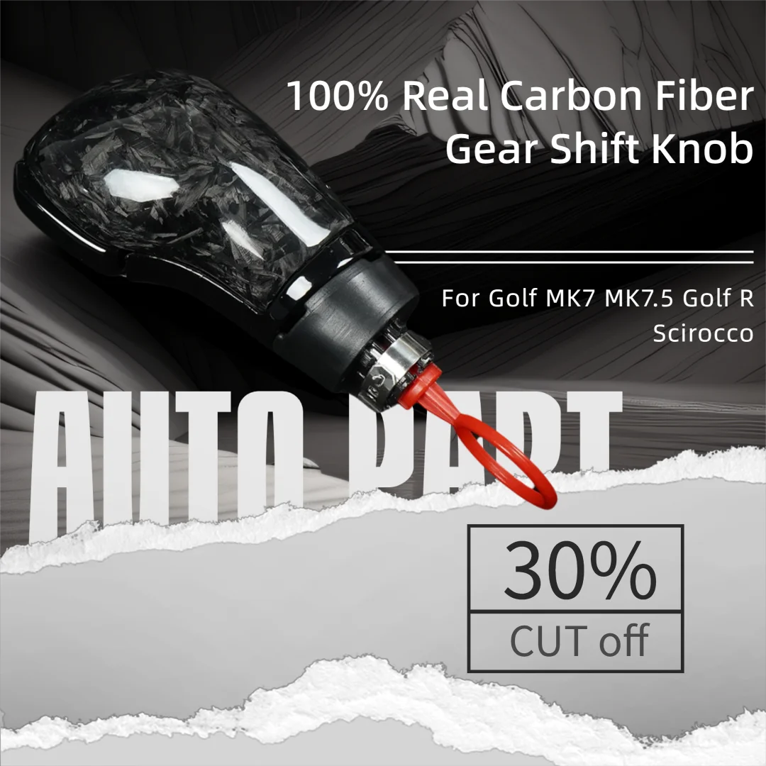 

ICF Racing ручка переключения передач из настоящего углеродного волокна для Golf MK7 MK7.5 Golf R Scirocco ручная коробка передач пользовательские аксессуары для интерьера