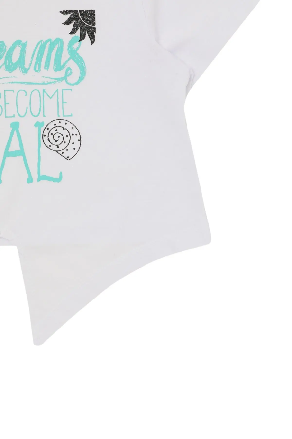 Kaus Rajutan Anak Perempuan Gambar Putih