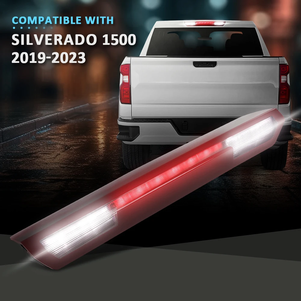 

Подходит для 2019-2023 Silverado Sierra Gm Gmc 3-й стоп-сигнал Третий стоп-сигнал без камеры