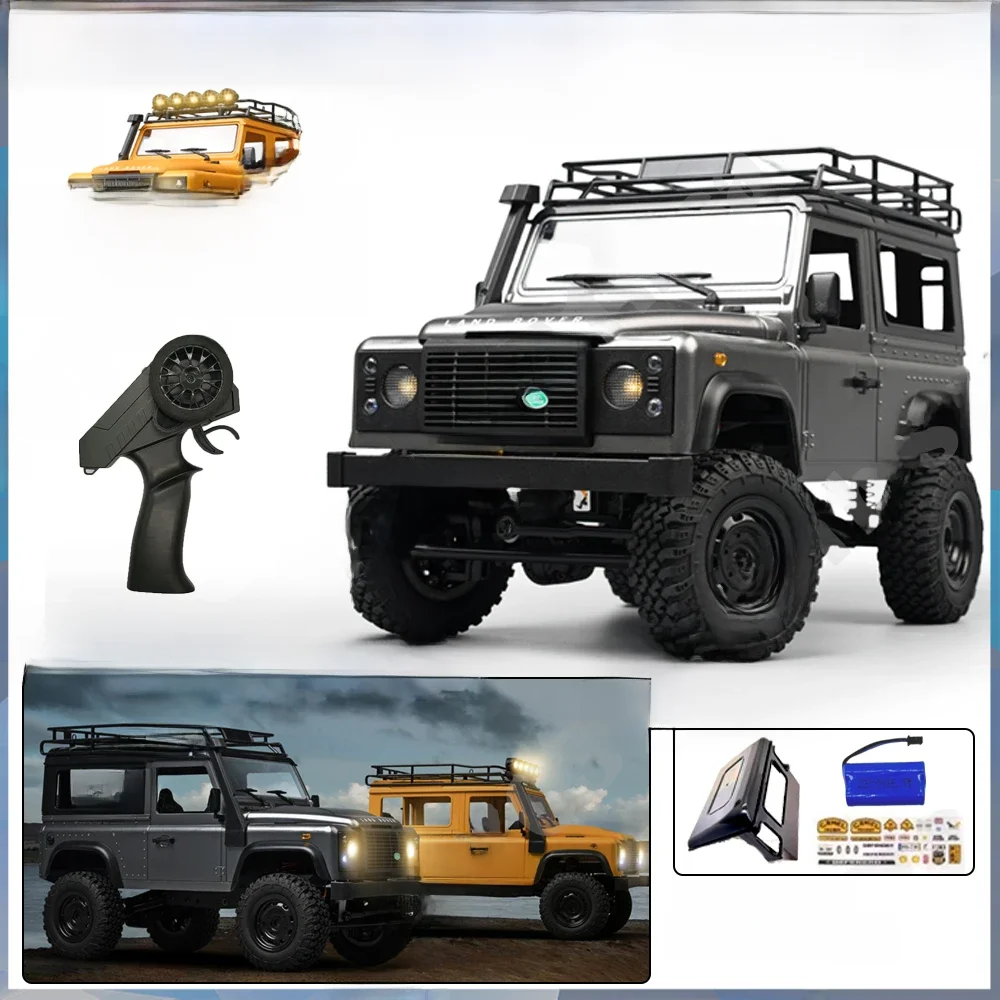 1:12 Schaal MN Model RTR Versie RC Auto 2.4G 4WD MN99S MN99 RC Rock Crawler Defender Afstandsbediening 1/12 Truck kinderen Speelgoed - afbeelding 2