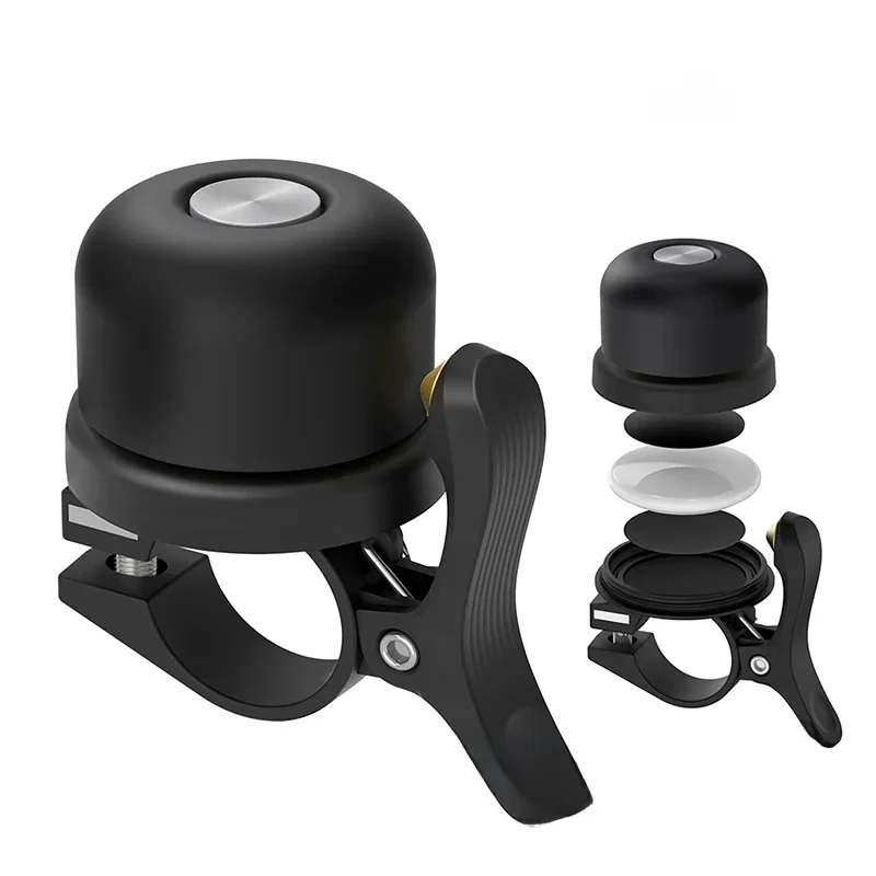 AliExpress CYCLAMI Bicycle Bell For Airtag Can Hide Locator Bike Anti-lost Hidden Retro Copper Mountain Bike Road Bike Horn With Crisp Ringtones