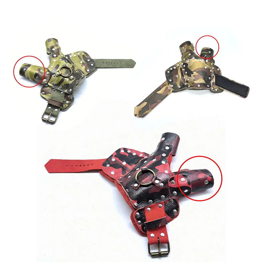 سوار معصم رياضي متين لليد اليمنى واليسرى لصيد الأسماك في الهواء الطلق والرماية ودعم فعال للاستخدام المريح