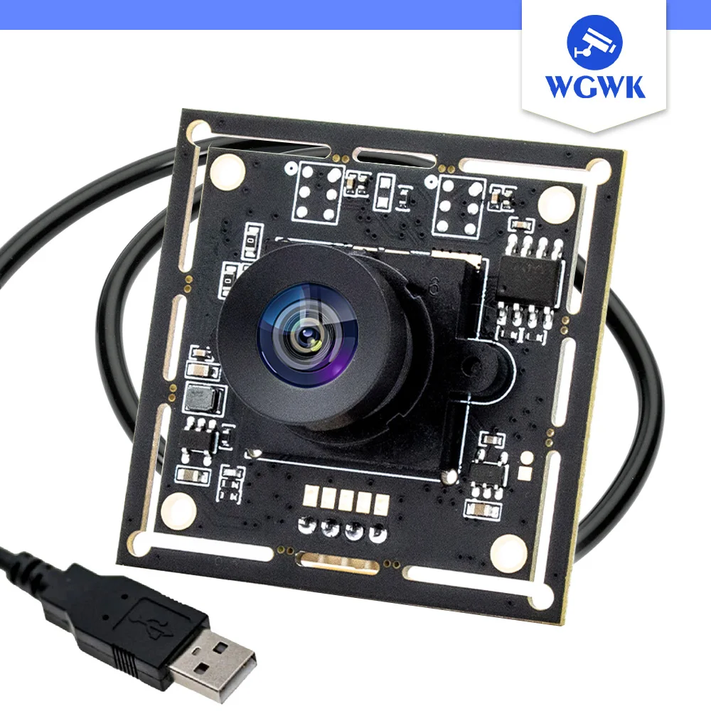 

WGWK-USB-5MP HD USB Camera Module IMX335 No distortion lens With USB 2.0 Cable Webcam For Industrial Inspection,Moving Object