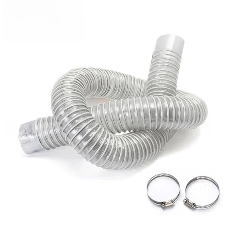 AliExpress CYCLING MAN 50mm Inner Diameter Vacuum Cleaner Hose Bellows PVC Industrial Dust Collect Pipe Woodworking Engraving Machine Dust Removal Tube