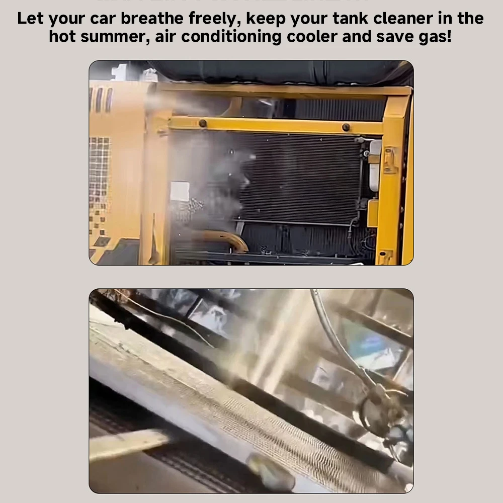 Imagem -06 - Ferramenta de Limpeza do Condensador do Radiador sem Remoção do Tanque de Água do Veículo Resistente Água e Vapor Dupla Utilização com para Caminhões Grandes
