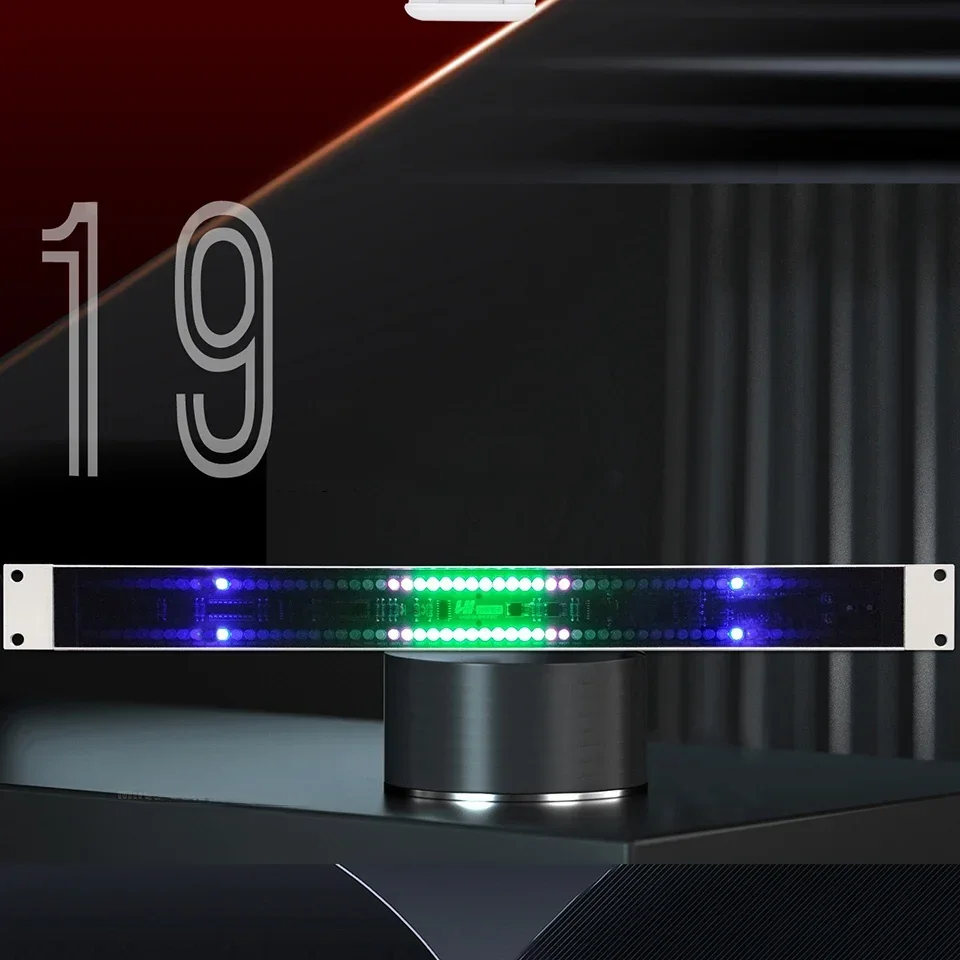 Nvarcher 120 Wskaźnik poziomu LED Sterowanie dźwiękiem stereo Audio USB Spektrum muzyki Elektroniczny miernik VU Rytm Głośność — zdjęcie 2