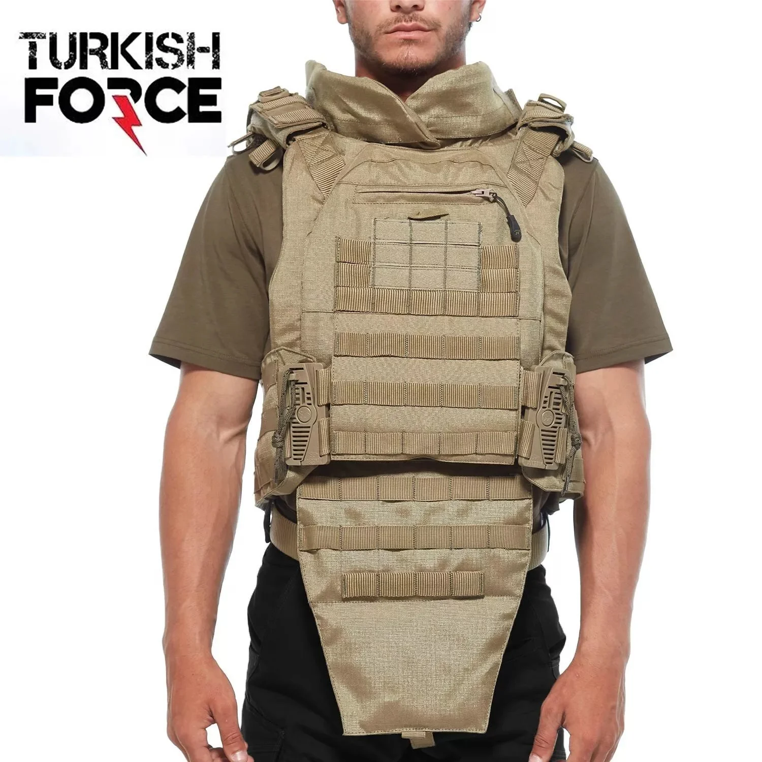 Turkish Force assault vest Plate Carrier Assault Vest Coyote