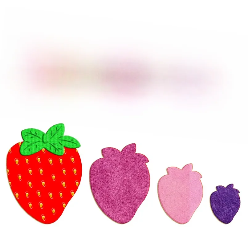 Quatre spécifications de légumes et de Fruits de dessin animé, fraise, moule en plastique, outil de Fondant de gâteau, coupe-Cookie Sushi et fruits