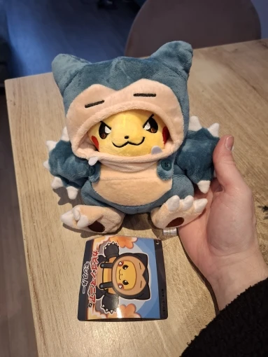 Cos Eevee Pikachu Cosplay Plush Toys Pikachu Peluche Lucario Stuffed Animal Doll Collectible Gift,Cartoon 20-30CM photo review