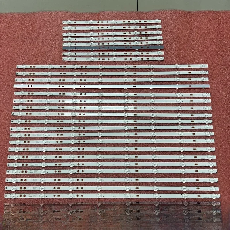 Kit 28 pièces LED bande pour SONY 750TV07 750TV08 V1 KDL-75W850C KDL-75W855C KDL-75W857C KDL-75W859C KDL-75W809C S750HF59 CX-75S01E02