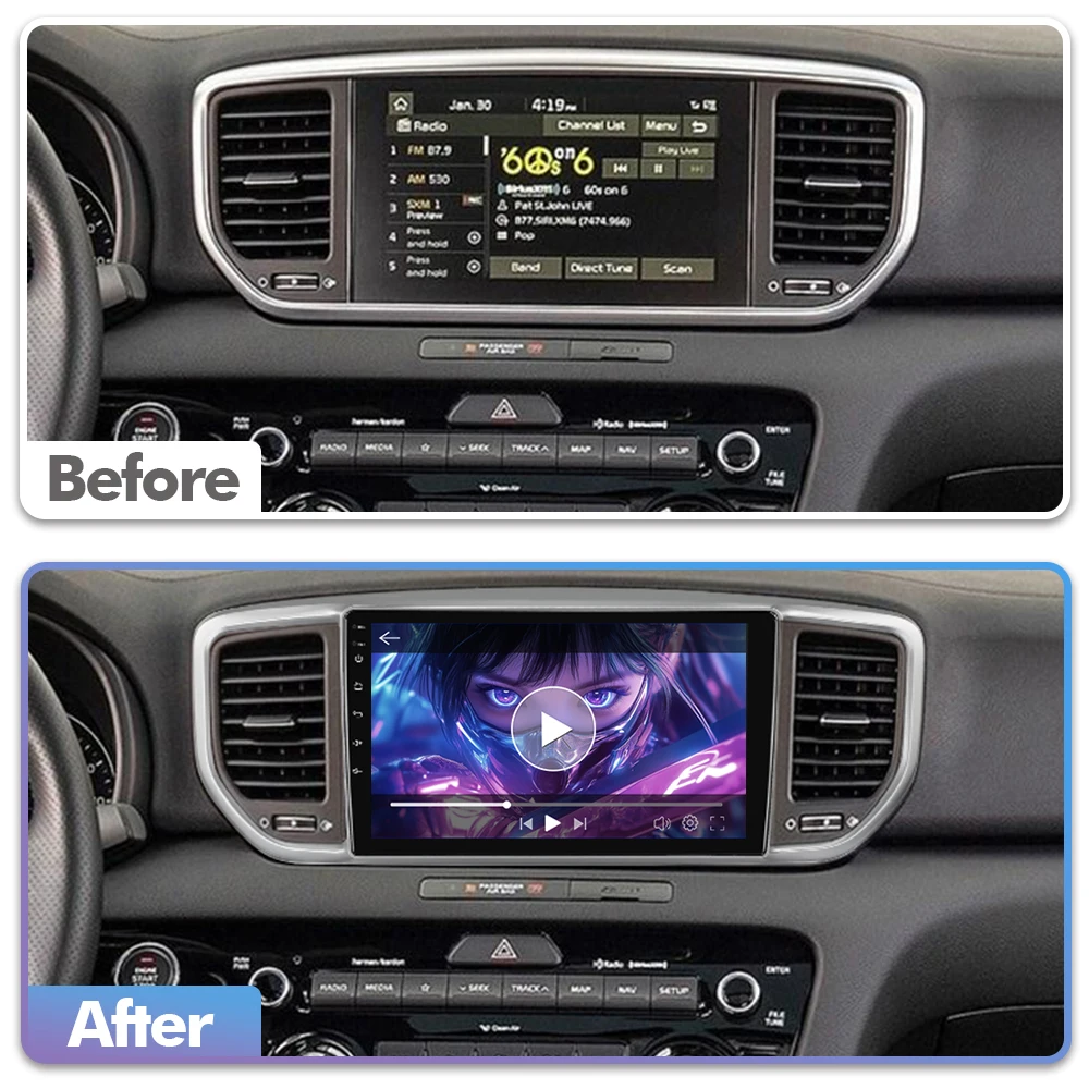 ISUDAR T57 Radio Android 15 un - Android Head Unit 6Gb 128Gb ulasan dan harga